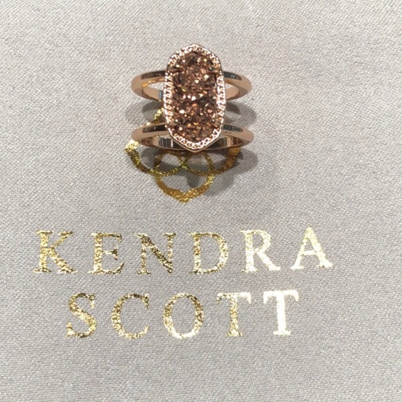 KENDRA SCOTT *new* ROSE GOLD RING - Picture 2 of 2